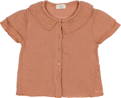 MINI DOTS BLOUSE - SIENA