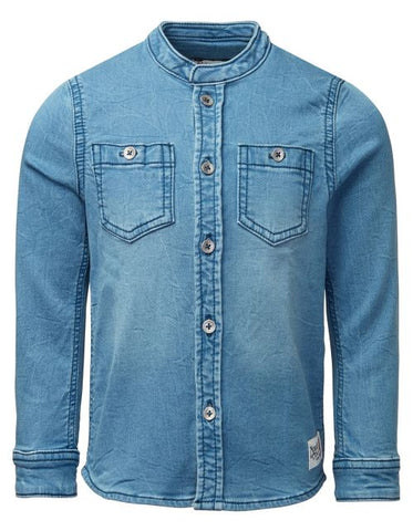 LIGHT BLUE DENIM LONG SLEEVE