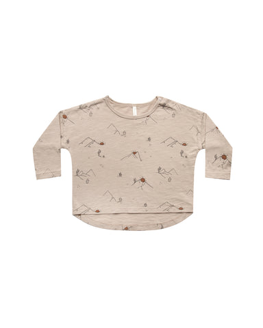 LONG SLEEVE TEE - SUNRISE MOUNTAINS