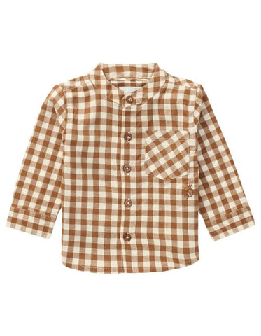 HELSINKI SHIRT - CARAMEL BROWN