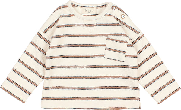 BABY COCOA STRIPES SWEATER