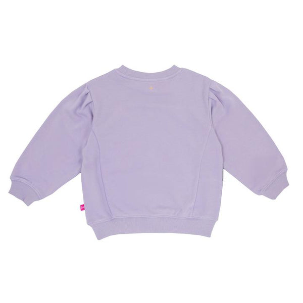 Barbie™ & The Rockers 'I'm With The Band' Sweater Lavender