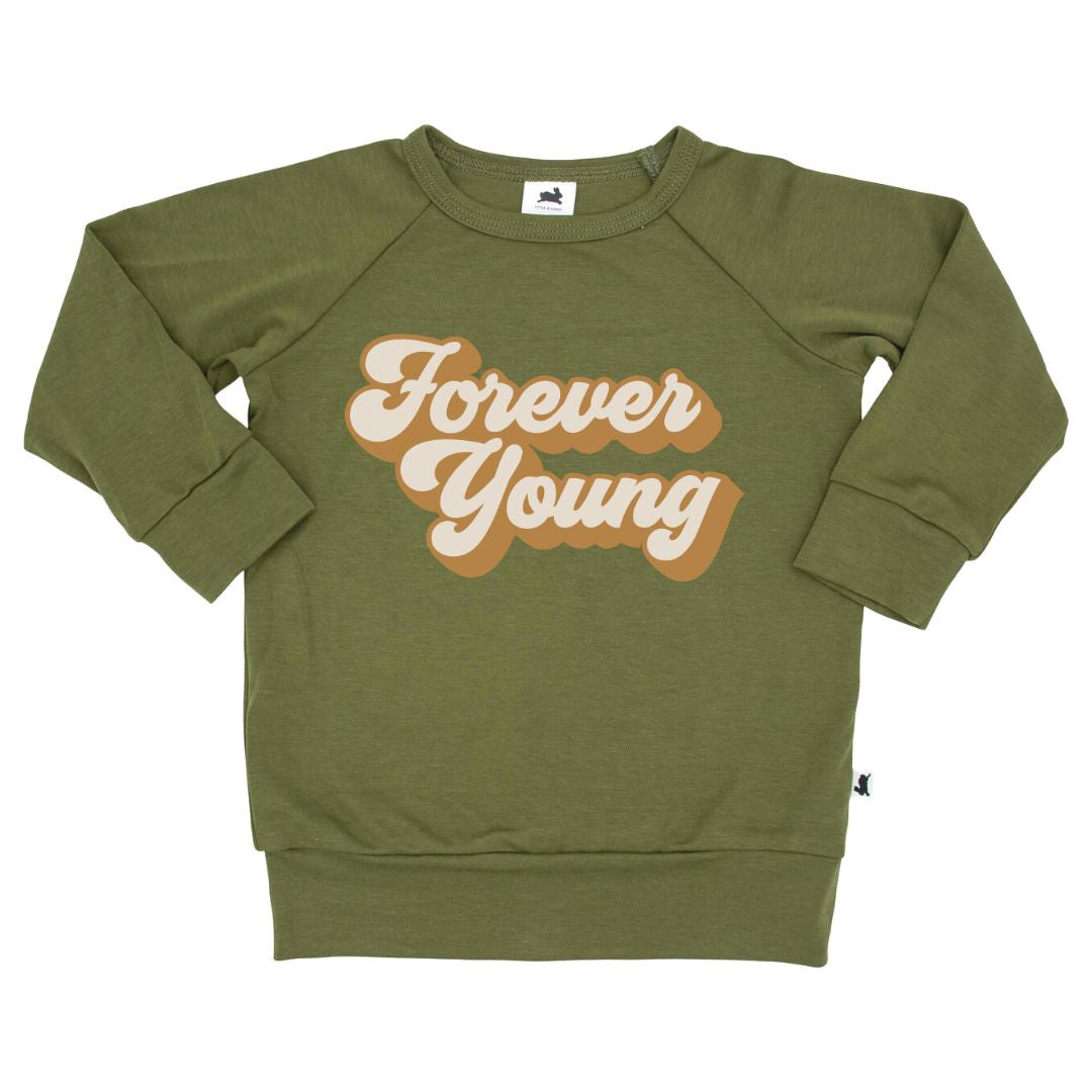 FOREVER YOUNG PULLOVER - OLIVE